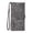 Gray, variant on Women Three-Fold Wallet,Clutch Purse Credit Card Holder Large Capacity Ladies Wristlet Long Purse