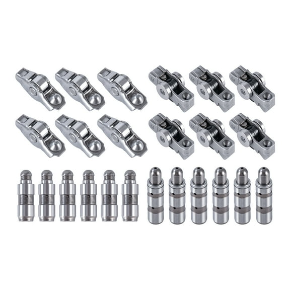 6 Piece Intake & Exhaust Valve Rocker Arms & Lifters Kit for Jeep Dodge Ram Chrysler 3.6L 2016-2024