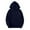 Navy, variant on Women's Hoodie Black Solid Color Drawstring Hood With Pocket Soft Regular Fit Casual Daily Commutes Indoor Lounging Comfortable Hoodies