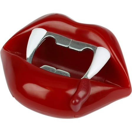 Vampire Fangs Bottle Opener - Halloween Dracula Bar Accessory