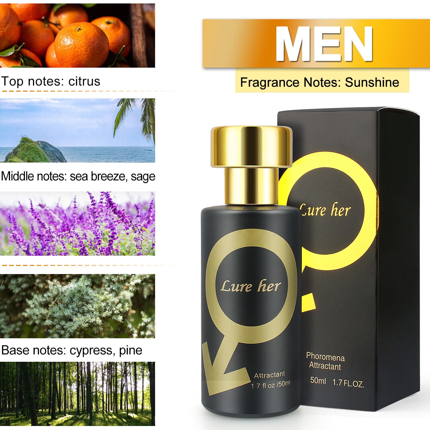  VeniCare Golden Lure Perfume Lure For Her Men