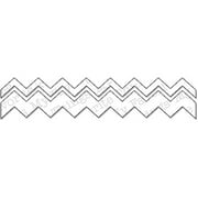 My Favorite Things Die-Namics Dies, 6 by 0.63-Inch and 6 by 0.88-Inch, Chevron Stripes Multi-Colored
