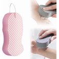thumbnail image 1 of Magic Exfoliating Sponge, Super Soft Reusable Bath Sponge (Pink, 1PC), 1 of 7