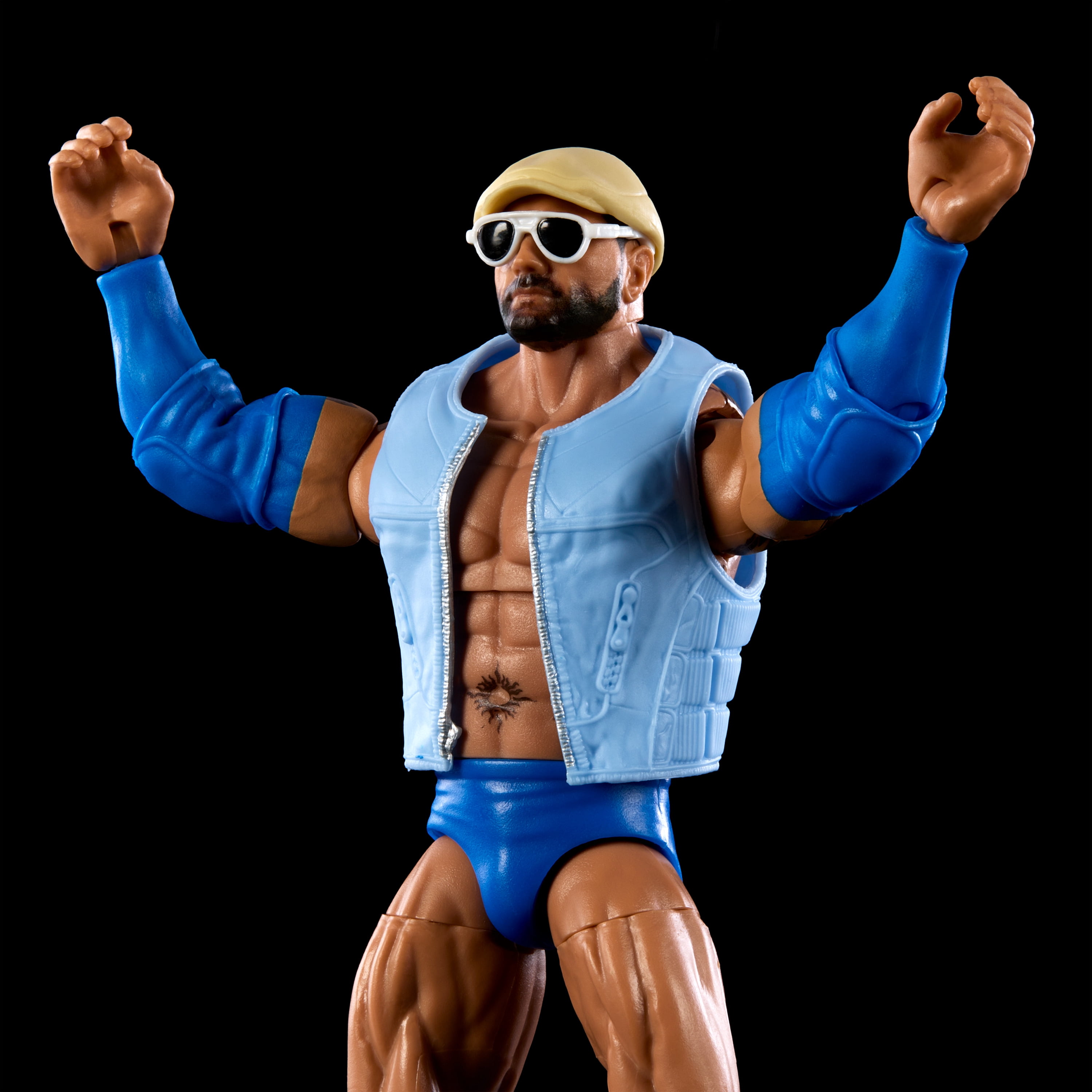WWE Elite Action Figure Survivor Series Jerry “The King” Lawler with Build-A-Figure