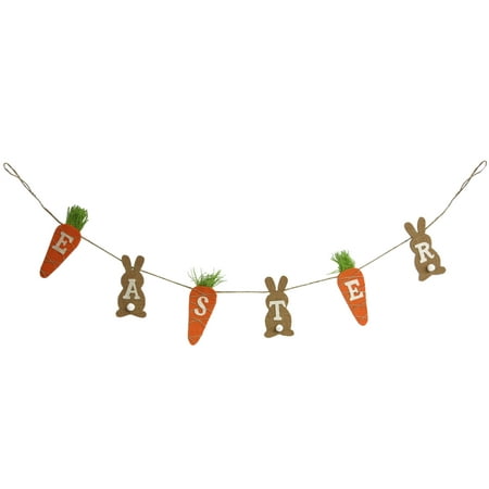 Easter 6 Ft Carrot Garland.