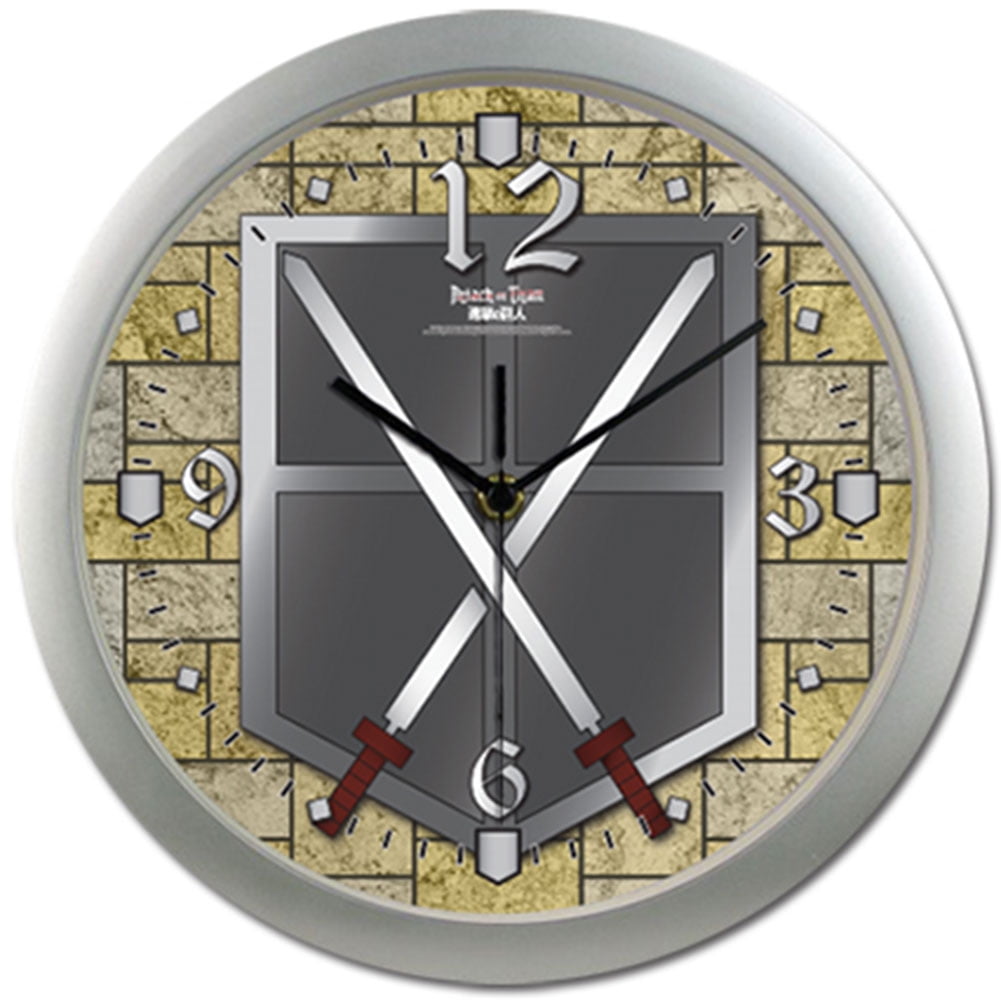 Attack On Titan Wall Clock