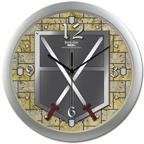 Attack On Titan Wall Clock