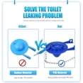 thumbnail image 3 of Toilet Flapper Replacement Kit,2 Pcs Upgrade PVC Material 2 Inch Universal Compatible with Toilet Tank, 3 of 6