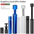 thumbnail image 2 of Support pour Carte Graphique GPU GX-30 Mini/Plus Télescopique Rotatif Vertical Support Support Carte Vidéo Support Anti-Affaissement Étui PC Accessoires Plus-Blanc, 2 of 6