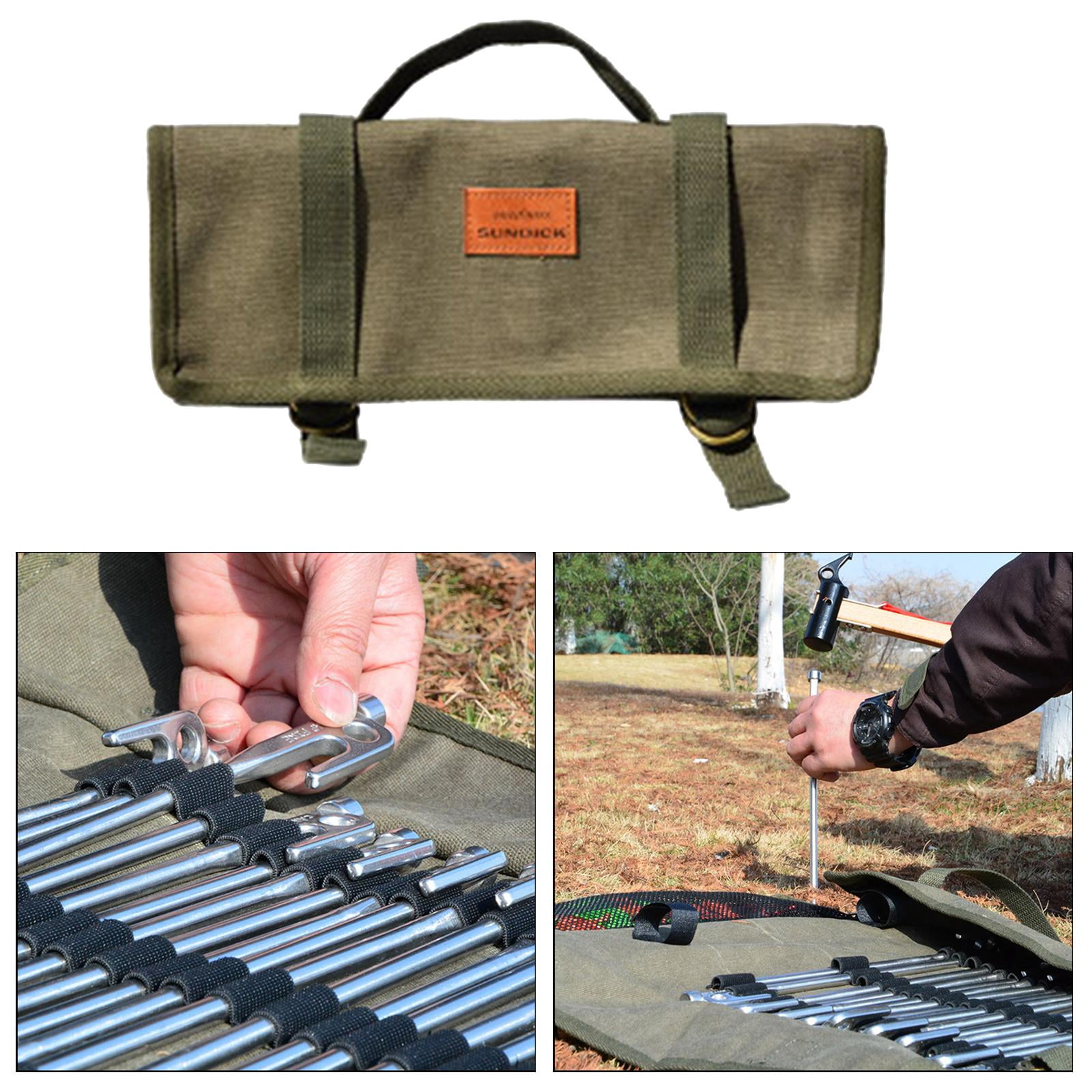 Cloth Tent Stake Outdoor Portable Camping Case Pegs Camping Hiking Tent Stakes Nails Practical Durable , ,