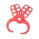 thumbnail image 4 of Juego de candados con pestillo yuxing Kit de bloqueo y etiquetado diseño de 6 orificios color rojo, 4 of 5