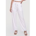 thumbnail image 3 of Women's Drawstring Waist Carpenter Dress Pants, 3 of 4