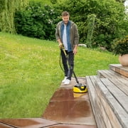 Karcher T 5 T-Racer, Surface Cleaner for Karcher Pressure Washer K 1 to K 5 - 2600 PSI