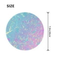 thumbnail image 3 of Disketp Fantasy Gradient Small Mouse Pad 7.9x7.9 Inches,Washable Round Mousepad For Office Laptop Computer,Non-Slip Rubber Base Mouse Pads For Wireless Mouse, 3 of 8