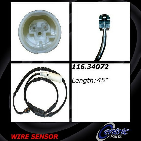 Centric (116.34072) Brake Pad Sensor Wire Fits select: 2013-2015 BMW X1