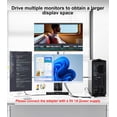 thumbnail image 3 of Hub Splitter DisplayPort 4K 60Hz 3xDP MST THANDBLE, 3 of 7