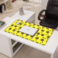 thumbnail image 3 of Long Mouse Pads for Desk,Yellow Bigfoot and Tree Pattern Desk Mats on Top Of Desks, Desk Mouse Pad Extra Large with 3mm Non-Slip Base and Stitched Edge for Gaming,Office,Work,Home 31.5"x15.7", 3 of 6