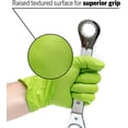 thumbnail image 3 of Eppco Python Grip Green Nitrile Glove, Hi-Vis, 6MIl Thickness, Diamond Texture, Medium, 3 Boxes, 3 of 3
