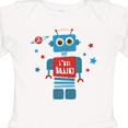 thumbnail image 4 of Inktastic Robot 2nd Birthday Boys Long Sleeve Baby Bodysuit, 4 of 5
