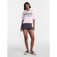 thumbnail image 2 of No Boundaries Boxy Cropped Graphic Tee, Women's and Women's Plus XXS-4X, 2 of 5