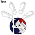 thumbnail image 3 of Bgsha 8PCS Heavy Duty Flagpole Snap Hook Clips Flag Pole Attachment Accessories Tool, 3 of 9