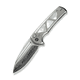 thumbnail image 2 of WE Knife Sylox 24027-DS1 Titanium and Mother-of-Pearl Damasteel Knife  Cuchillo, 2 of 4