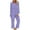 Navy, variant on Jamicy Women Sleepwear Soft Relaxed Fit Pant Christmas Day Gifts Soft Pajamas for Women Long Sleeve Top & Bottom Sleepwear Set Couple Nightwear