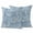 Blue, variant on Teal Coral Coastal Outdoor Pillow Covers, Waterproof Decorative Throw Pillowcases Set of 2, Ocean Nautical Seaside Beach Couch Cushion Cases with Zipper for Outside Patio Garden Sofa 20"x12"