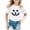 a-White, variant on Toddler Boy Girl Halloween Shirt Short Sleeve Graphic Tees Halloween Toddler Outfit 1-2 Years