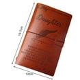 thumbnail image 3 of YAOMOBB Schedule Book Premium Thickened Page Faux Leather Handmade Recipe Book Monthly Planner Smooth Writing Journal Notebook, 3 of 7