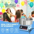 thumbnail image 4 of 1050W Electric Cotton Candy Machine Floss Maker with Stainless Steel Bowl, Sugar Scoop for Family and Various Party (Blue), 4 of 9