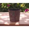 thumbnail image 5 of 7" Red Recycled Plastic Indoor Outdoor Round Pot Planter, 5 of 5