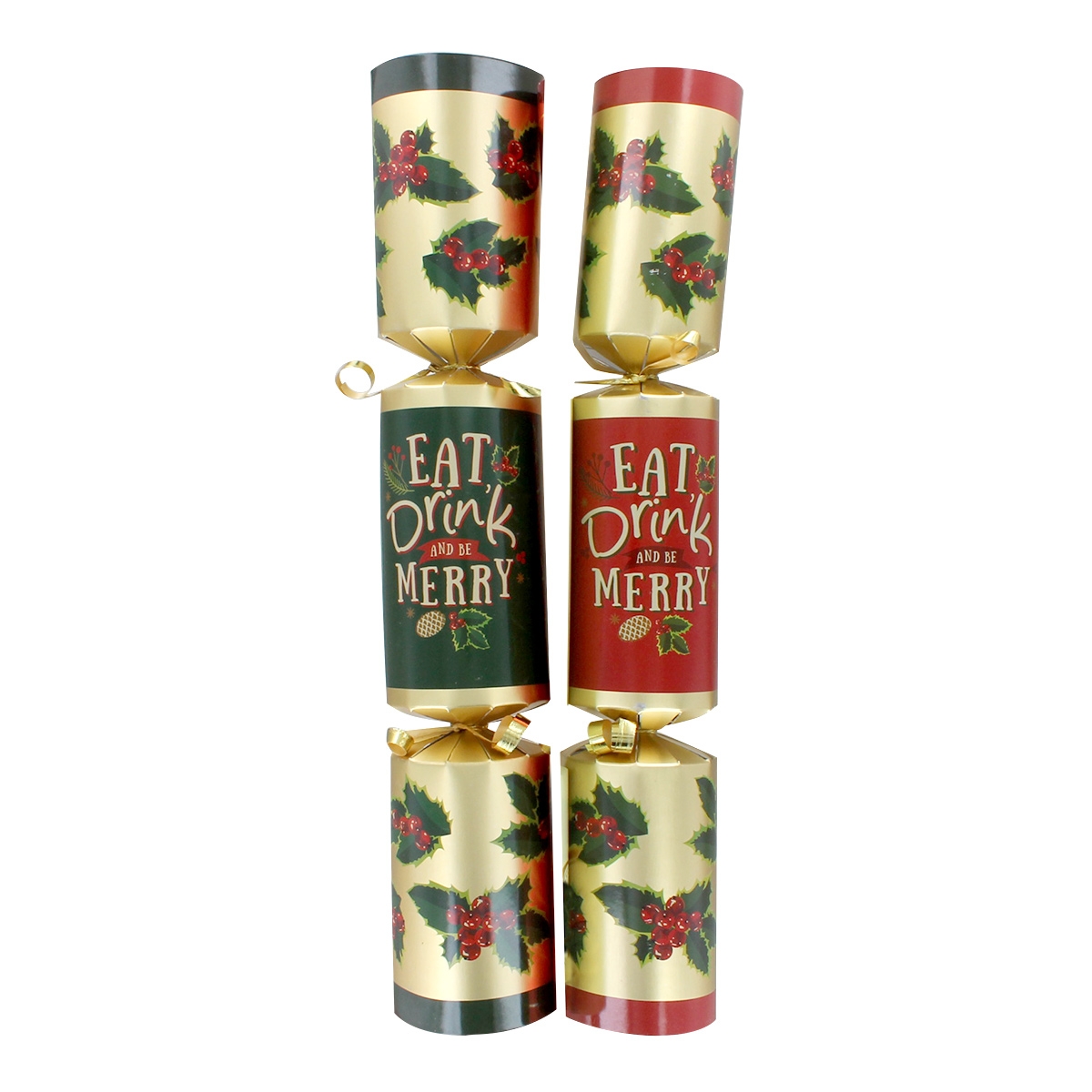Pudding Lane Eat, Drink & Be Merry 50 Assorted Christmas Crackers