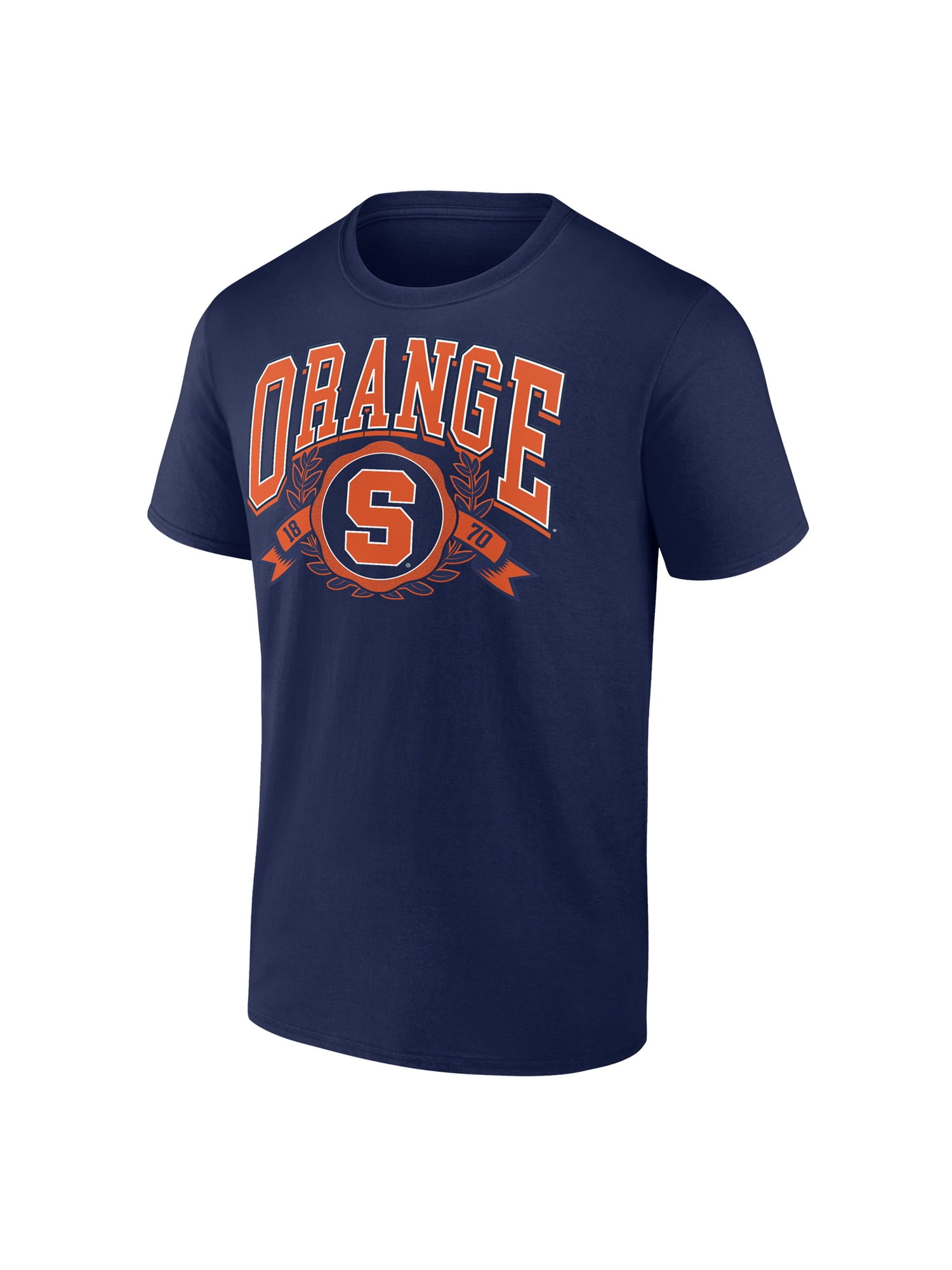 NCAA Syracuse Orange Men's Cotton Navy Short Sleeve T-Shirt
