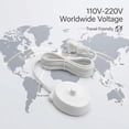 thumbnail image 2 of Replacement Charger for Braun Oral B Electric Toothbrush Power Cord Supply Inductive Charging Base Model 3757 3756 Portable 110-220V Travel Charger, 2 of 6