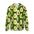 thumbnail image 1 of Fotbe Avocado Chaqueta con Protección Solar UPF 50+ para Hombre y Mujer, Camisa con Capucha y Bolsillos-Medium, 1 of 7