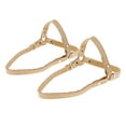 thumbnail image 2 of Correas de Zapatos Desmontables para Mujeres Correas de Zapatos para Sujetar Tacones Planos Planos - Beige patentado, tal se describe Beige patente Sunnimix Correas desmontables para zapatos, 2 of 8