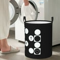 thumbnail image 6 of ZICANCN Memorial Farewell Laundry Basket Organizer, Dirty Clothes Hamper for Bathroom Kids Girls Boys Laundry Hamper Small, 6 of 7