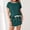 Green, variant on MAIHAN Women Shorts Sets Outfits Summer Clothing Sets Short Sleeve Sets Pant Sets Women 2 Piece Outfits for Casual and Summer Wear