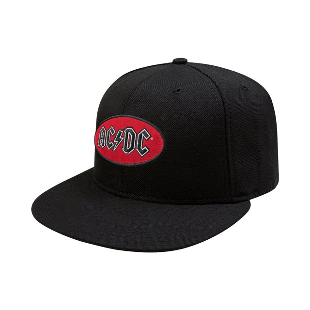 AC/DC Adult Oval Logo Snapback Cap