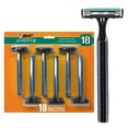 thumbnail image 1 of BIC Sensitive 2 Disposable Razors for Men With 2 Blades for Sensitive Skin, 18 Count Value Pack of Shaving Razors, 1 of 7