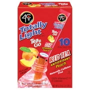 4C: Tl Tea2Go Red Tea Peach Antioxidant Itm Stix, 10 ct