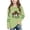 Vert Menthe, variante sur Chandails de la Saint-Patrick pour Enfants, T-Shirt Décontracté à Manches Longues pour Garçons Filles Tout-Petits, Jolis Hauts Trèfle Irlandais, Vêtements de Fête pour Enfants pour l'École