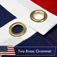 thumbnail image 4 of G128 5pk American Flags, 3x5 ft, Printed Polyester, US Stars & Stripes, Brass Grommets, Outdoor Use, 4 of 6