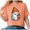 A235-Orange, variant on HCNTES Halloween Shirts for Women Magical Halloween Shirt Cute Ghost Graphic Tees Spooky Season Casual Short Sleeve Fall Tops(M,A234-Khaki)