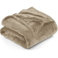 thumbnail image 1 of Cama polar Blanket Utopia, tamaño queen, 300 g/m², color camel, 1 of 9