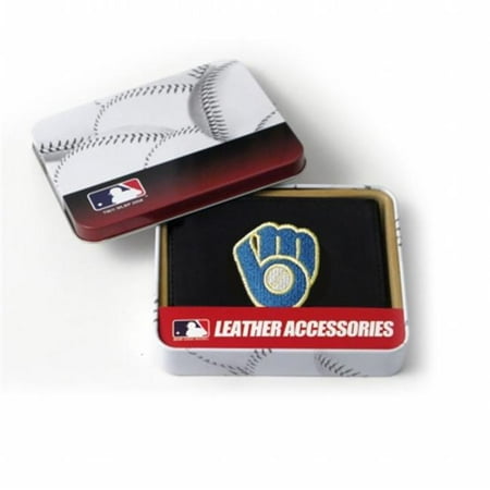UPC 024994255154 product image for MLB - Men's Milwaukee Brewers Embroidered Trifold Wallet | upcitemdb.com