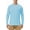 Blue, variant on Mens UPF 50+ UV Sun Protection Shirts Outdoor Long Sleeve SPF Rash Guard for Fishing Hiking Swimming Running