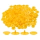 thumbnail image 1 of Uxcell 200 Set de Broches de Plástico T5 Redondos de Resina Kit de Sujetadores Sin Coser Amarillo Oscuro, 1 of 7