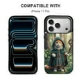 thumbnail image 5 of Cat Wizard Forest Adventure Leather Wallet Case for iPhone13 mini Wallet Case Card Holder Flip, 5 of 8